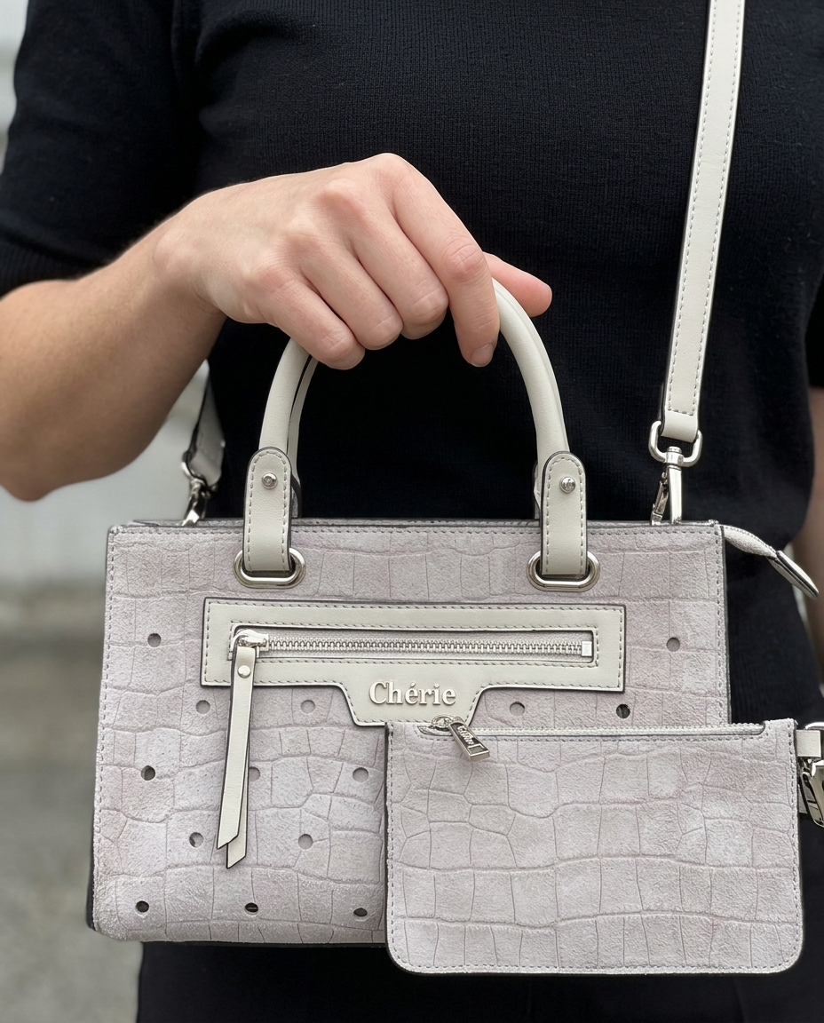 Paris Rock Croc Suede Mini - model