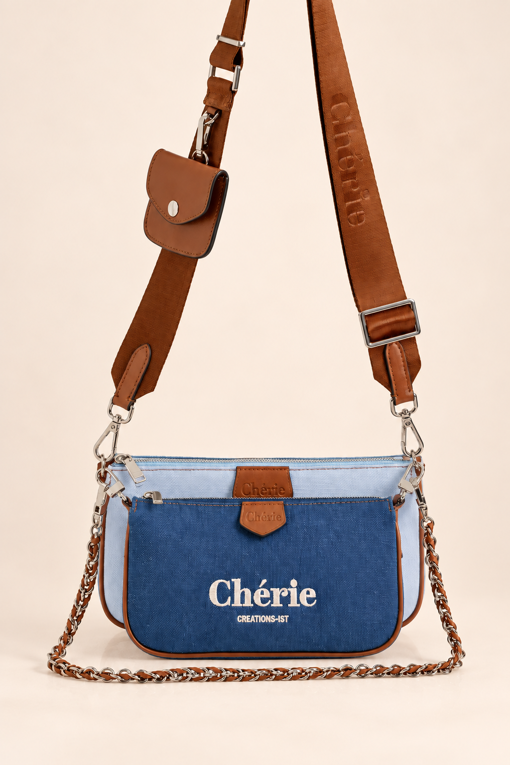 Chérie Lovita Baby Blue Jean Blue ürün fotoğrafı 2