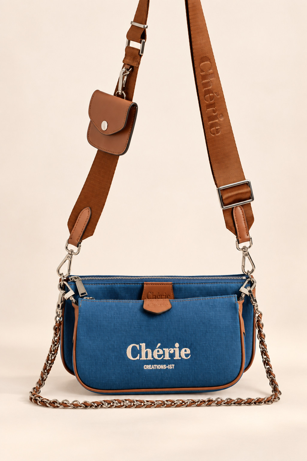 Chérie Lovita Jean Blue kanvas ürün fotoğrafı 3