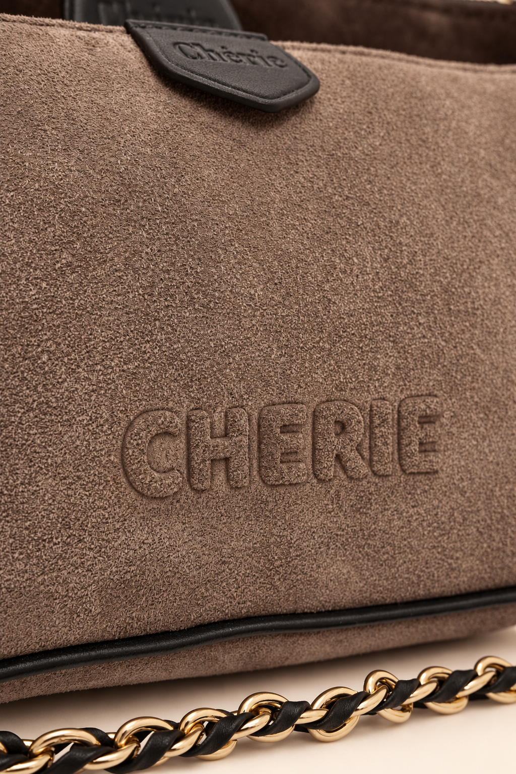 Chérie Lovita süet brown taupe ürün fotoğrafı 8